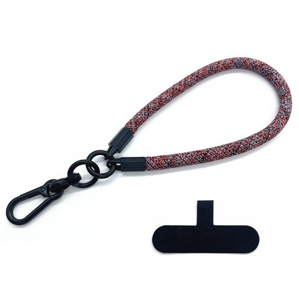 Polyester 30cm Håndledsstrop m. Indlægningsplade - Rød