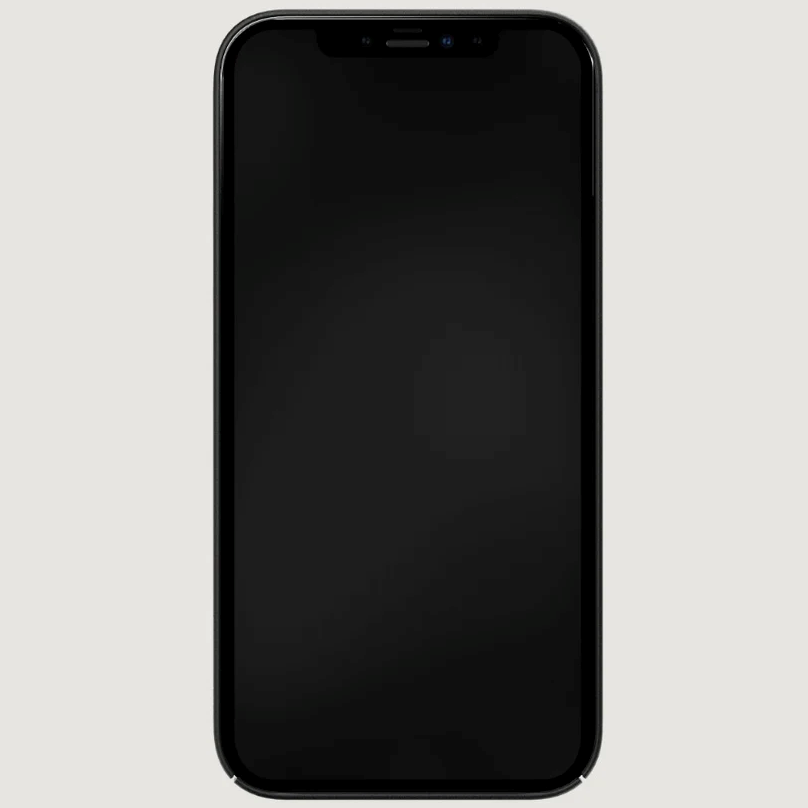 Nudient Thin Case V3 iPhone 13 Bakdeksel - Blekk Svart