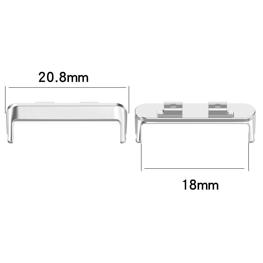 Huawei Band 11 / 11 Pro Rem Adapter m. Quick Release - Sølv