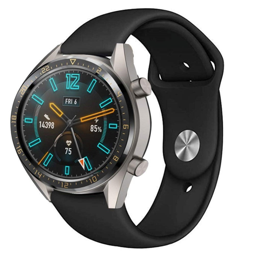 Smartwatch Spenne Silikonstropp (22mm) - Svart