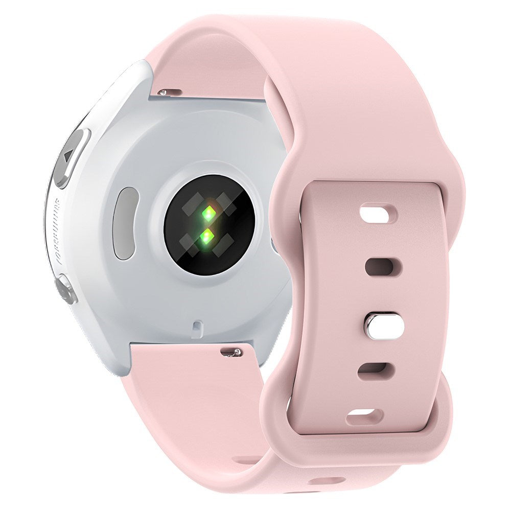 EIDERWOOD (18mm) Universal Silikone Rem - Lyserød