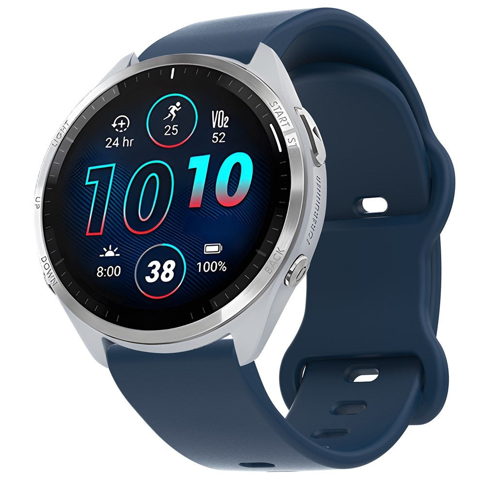 EIDERWOOD (18mm) Universal Silikone Rem - Blå