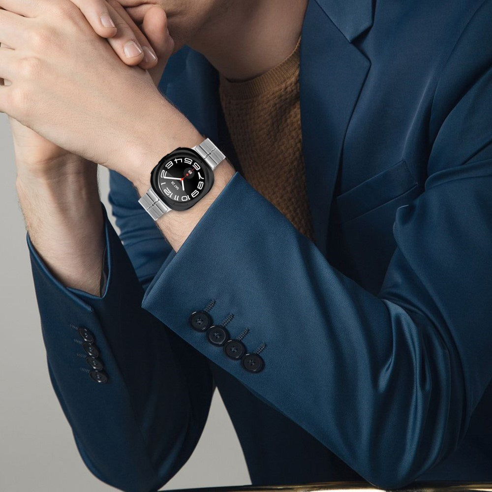 EIDERWOOD Samsung Galaxy Watch Ultra (47mm) Smartklokkerem i rustfritt stål - Sølv