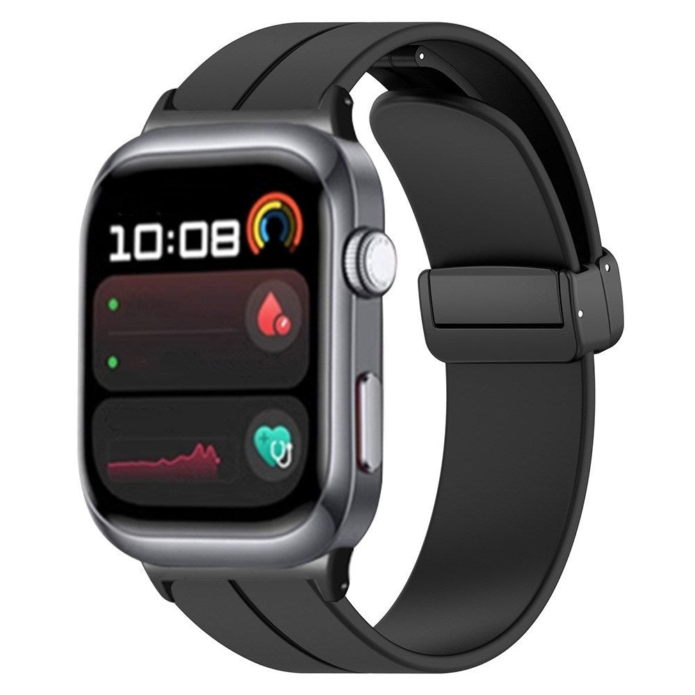 EIDERWOOD Huawei Watch D2 (48mm) Silikone Rem - Sort