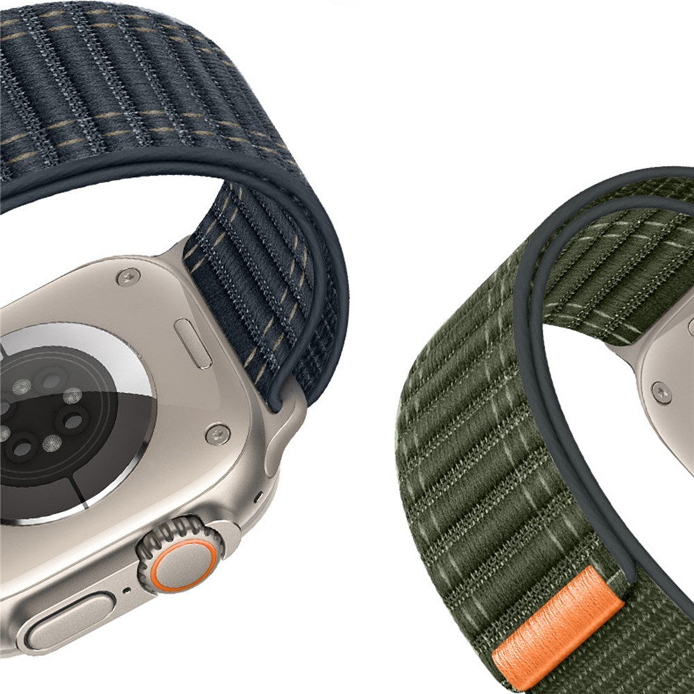 Universal Garmin 22mm QuickFit EIDERWOOD Nylon Loop Smartwatch Rem - Rød