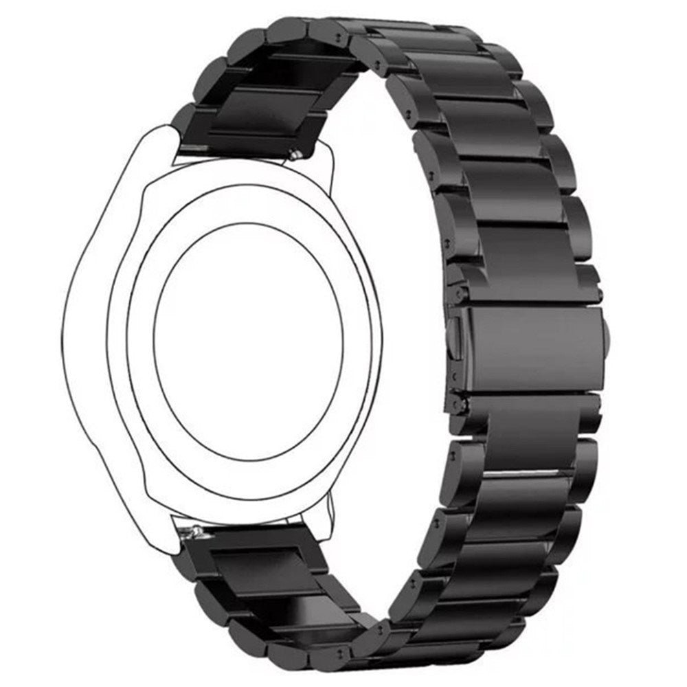 Huawei GT 4 / 5 (41mm) / 5 Pro (42mm) EIDERWOOD Metal Smartwatch Rem - Sort