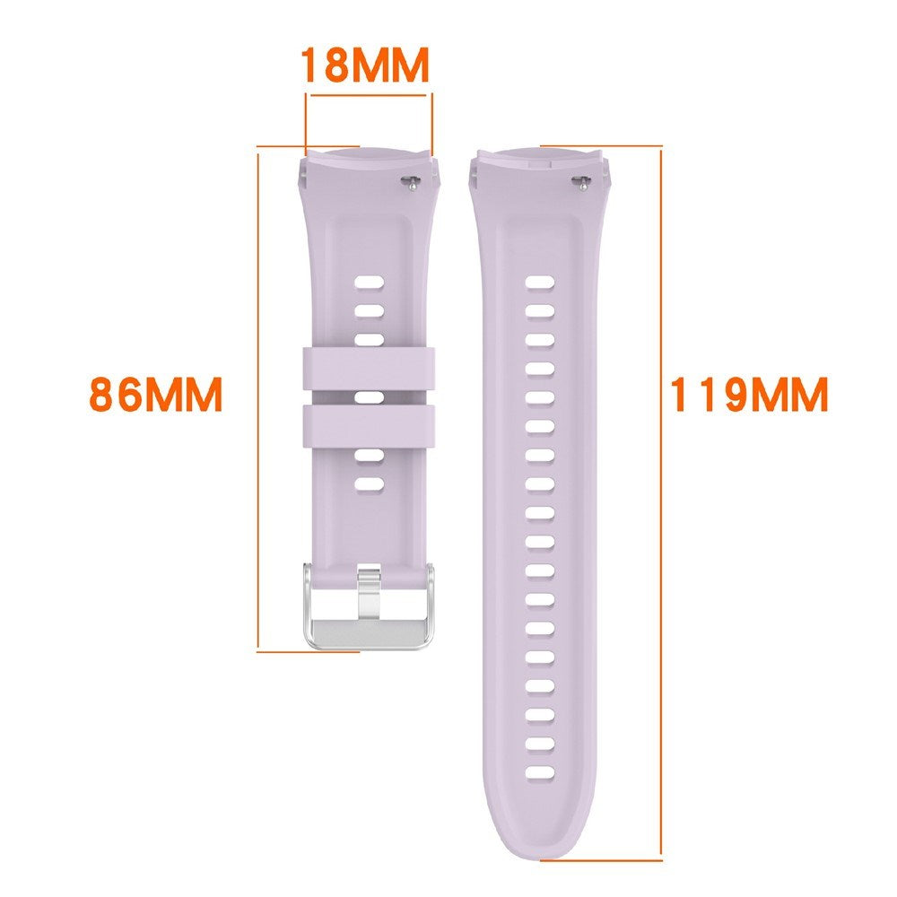 EIDERWOOD Huawei Watch 5 (42mm) Silikone Rem - Grøn