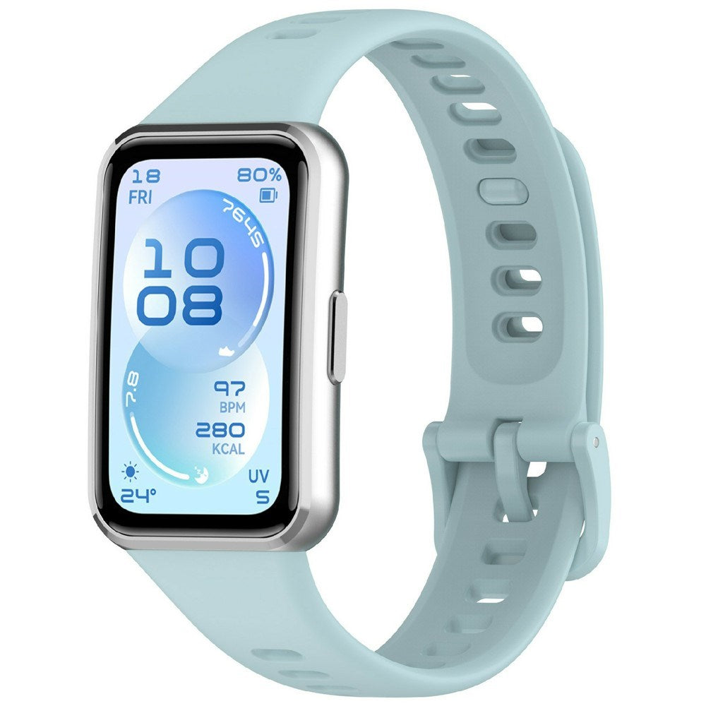Huawei Band 11 / 11 Pro EIDERWOOD Silikone Urrem - Lyseblå