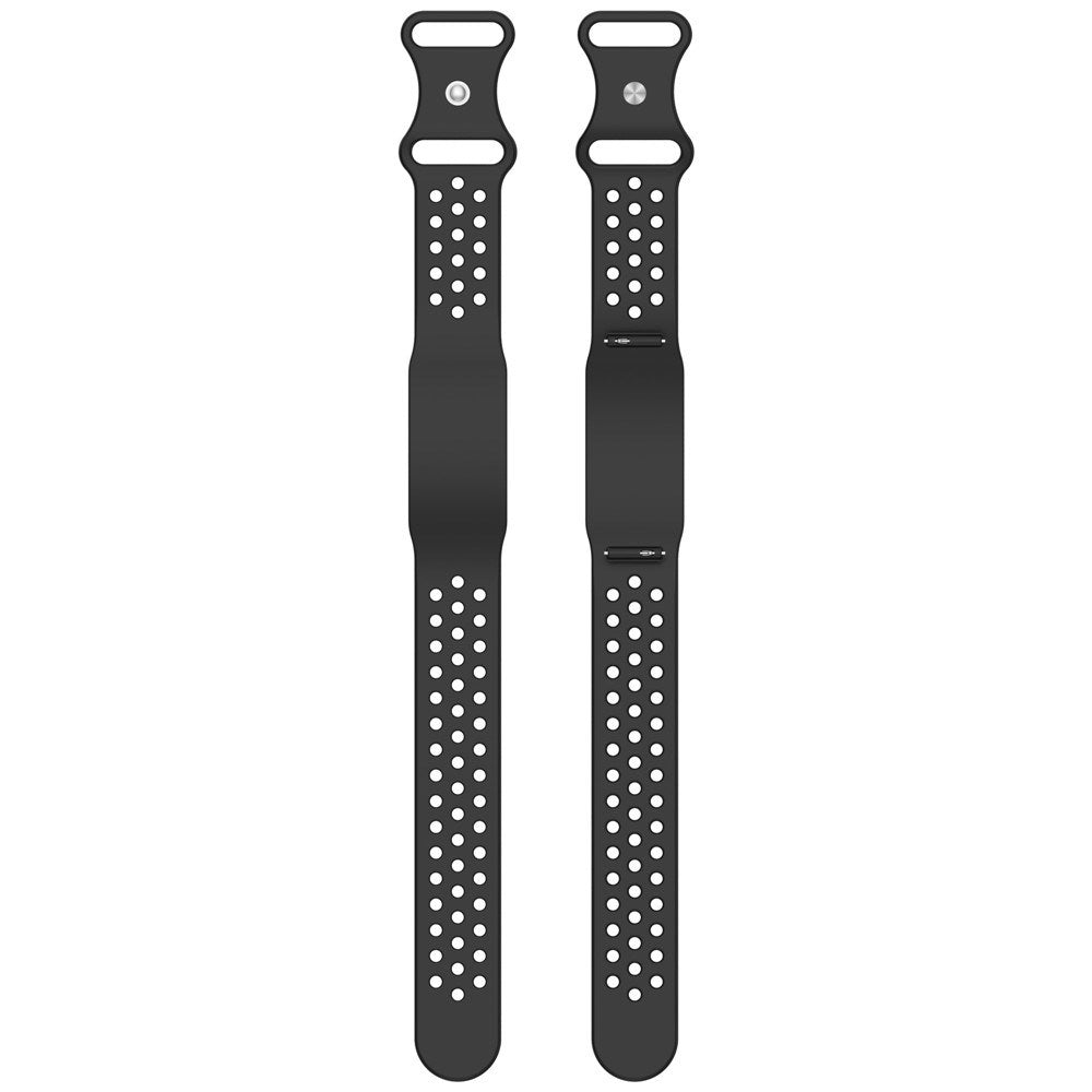 EIDERWOOD Garmin CIRQA Smart Band Silikone Urrem med Ventilationshuller - Sort