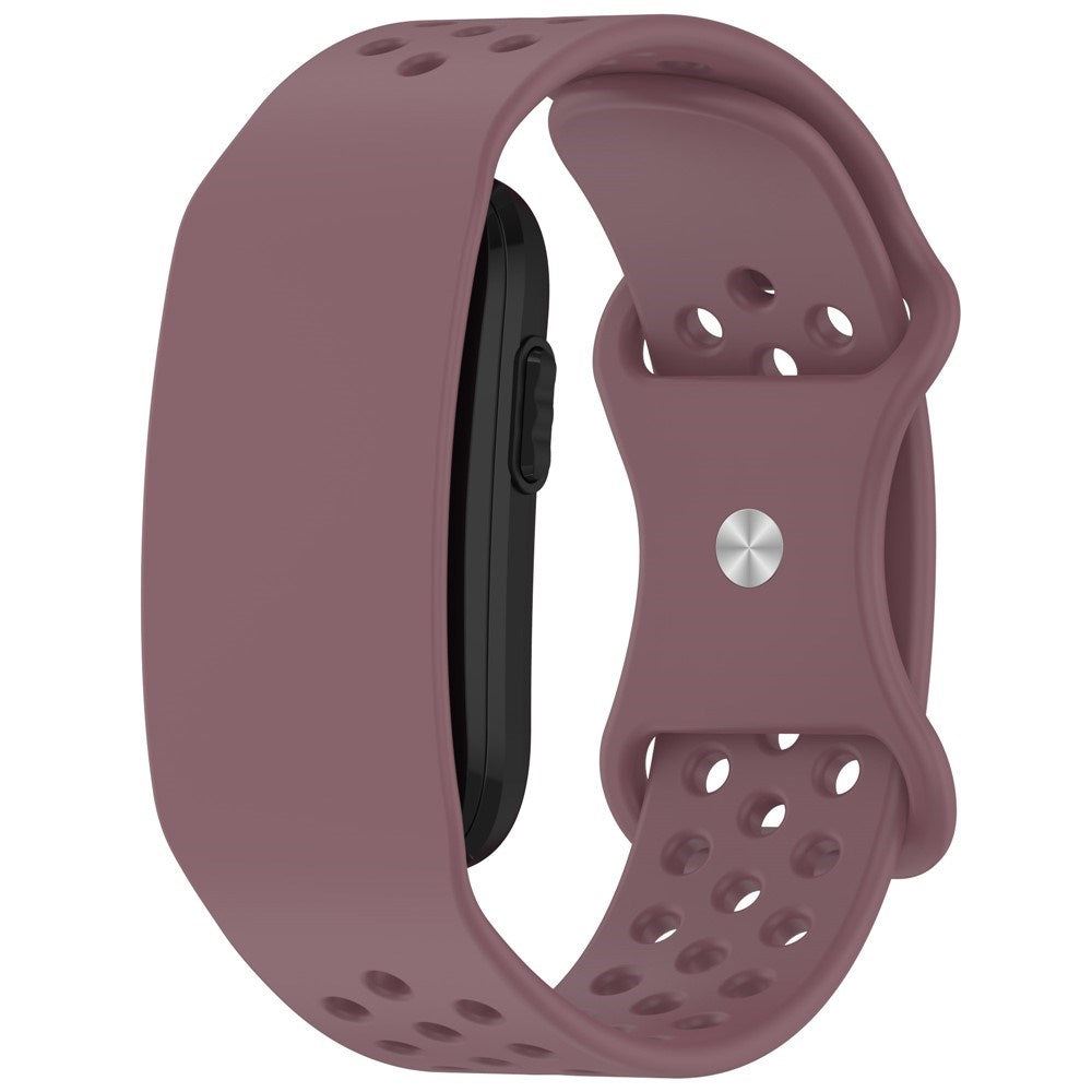EIDERWOOD Garmin CIRQA Smart Band Silikone Urrem med Ventilationshuller - Lyserød