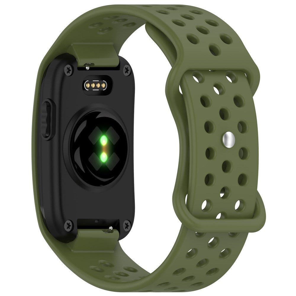 EIDERWOOD Garmin CIRQA Smart Band Silikone Urrem med Ventilationshuller - Grøn
