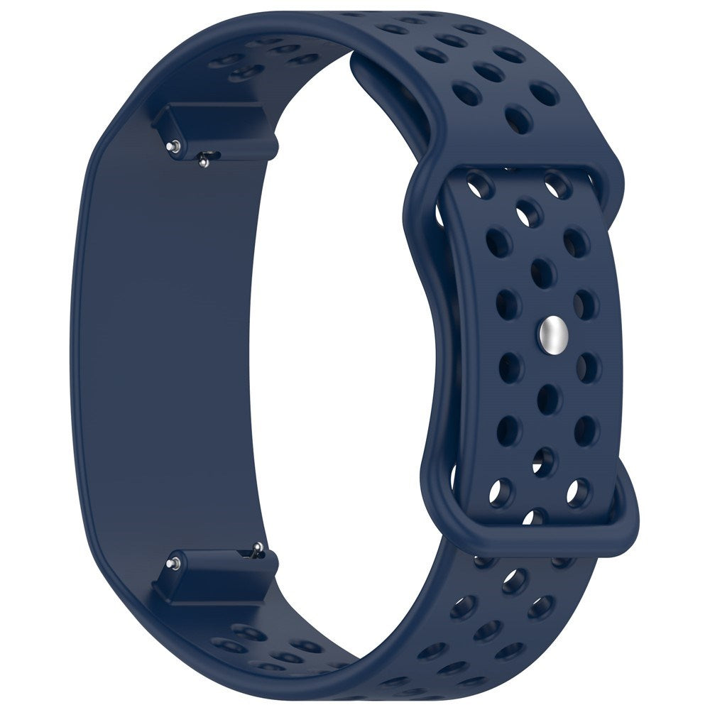 EIDERWOOD Garmin CIRQA Smart Band Silikone Urrem med Ventilationshuller - Mørkeblå