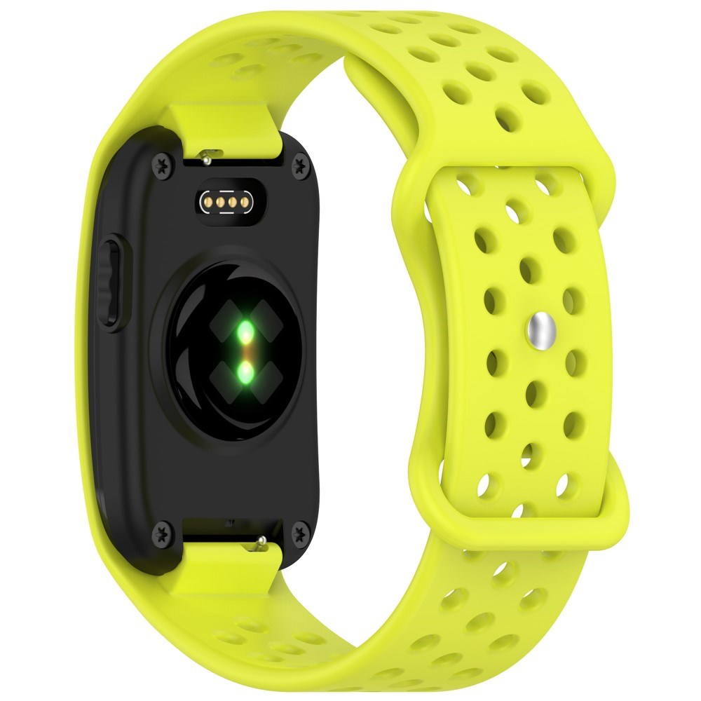 EIDERWOOD Garmin CIRQA Smart Band Silikone Urrem med Ventilationshuller - Gul