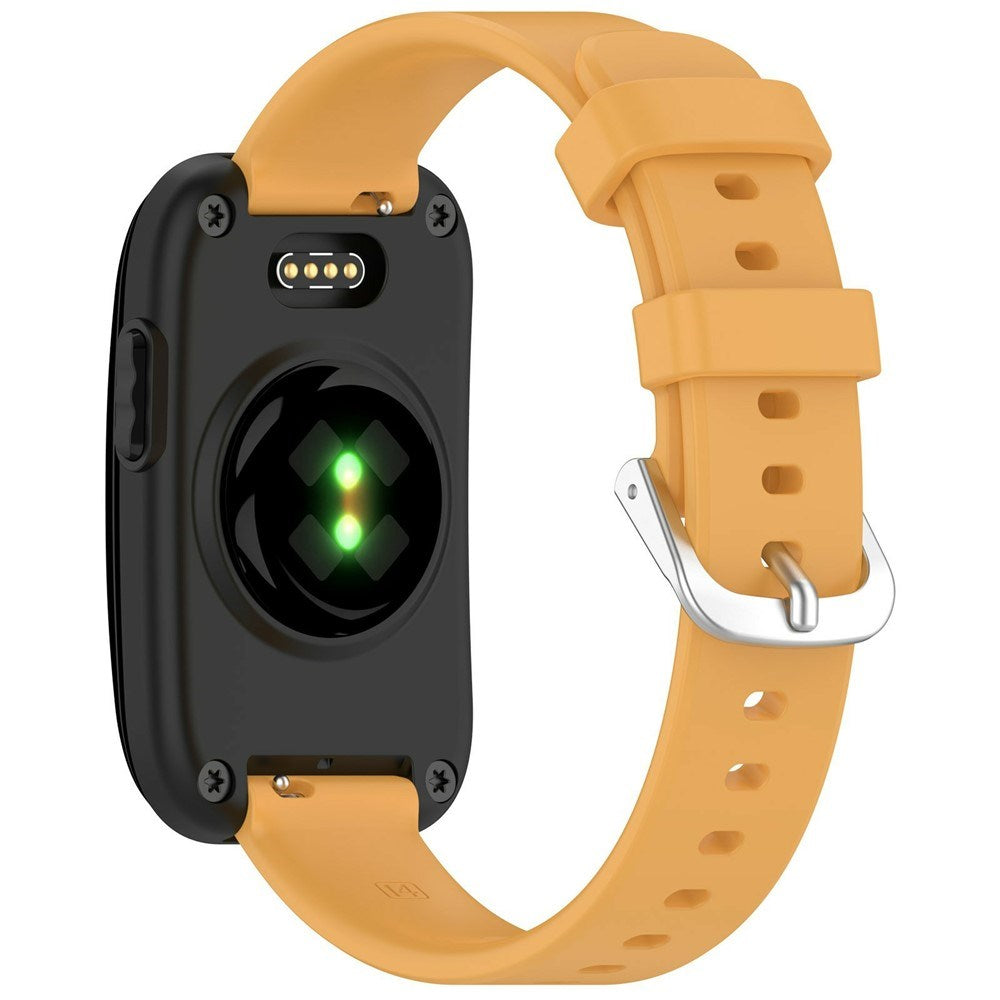 EIDERWOOD Garmin CIRQA Smart Band Quick Release Silikone Urrem - Gul