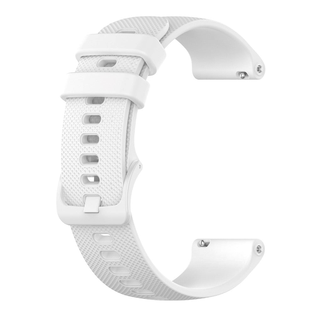 Smartwatch Universal Silikonstropp (20mm) - Hvit