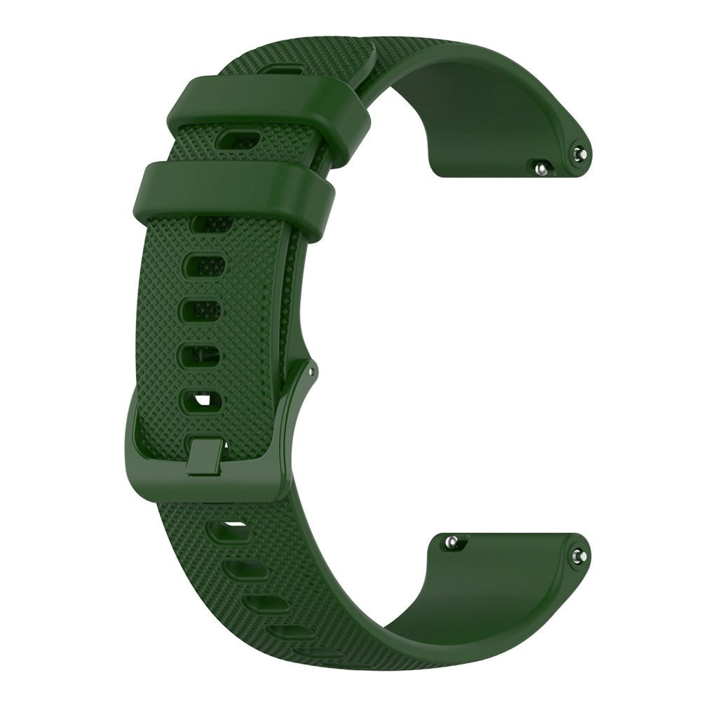 Smartwatch Universal Silikone Rem (20mm) - Militær Grøn