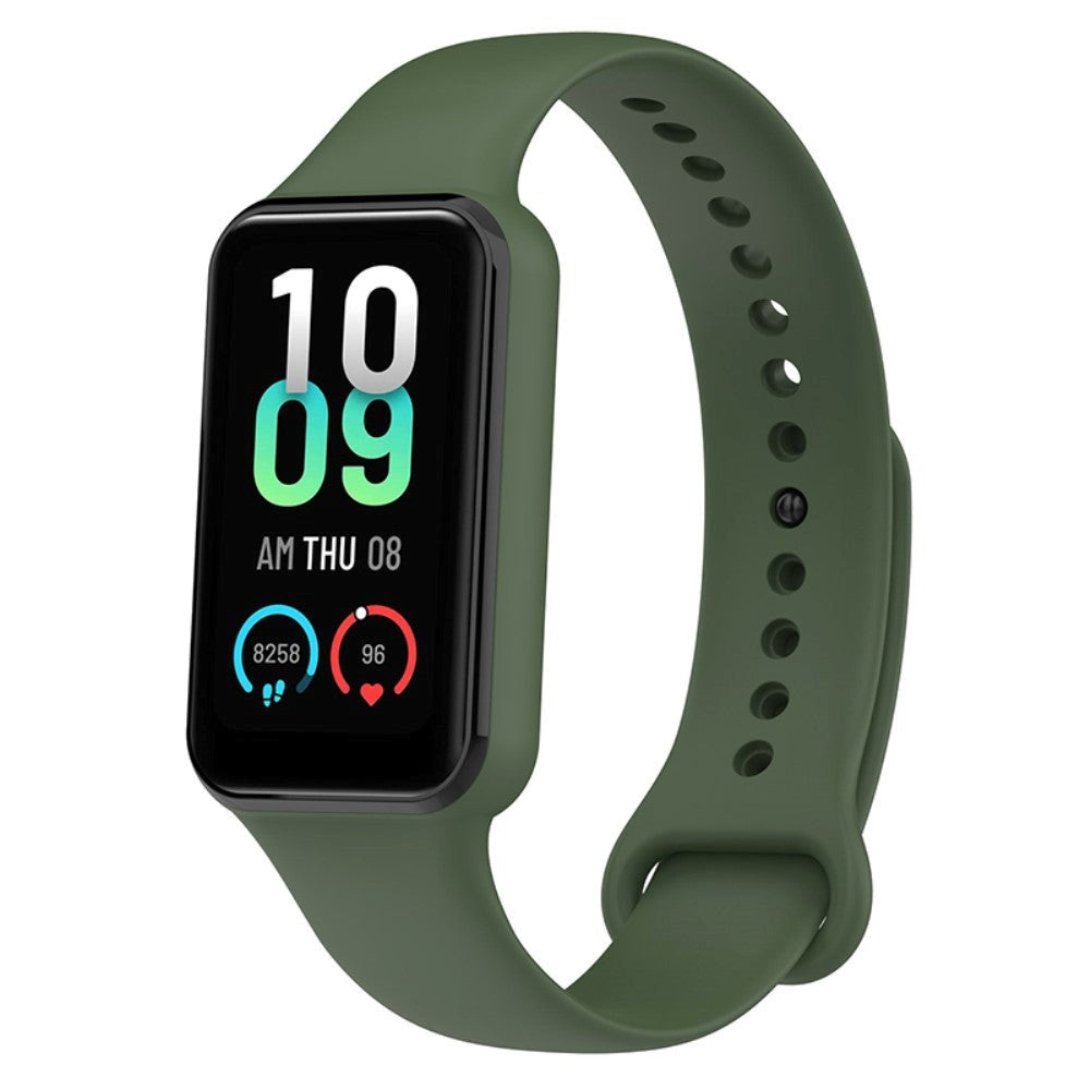 Amazfit Band 7 Silikone Smartwatch Rem - Mørkegrøn