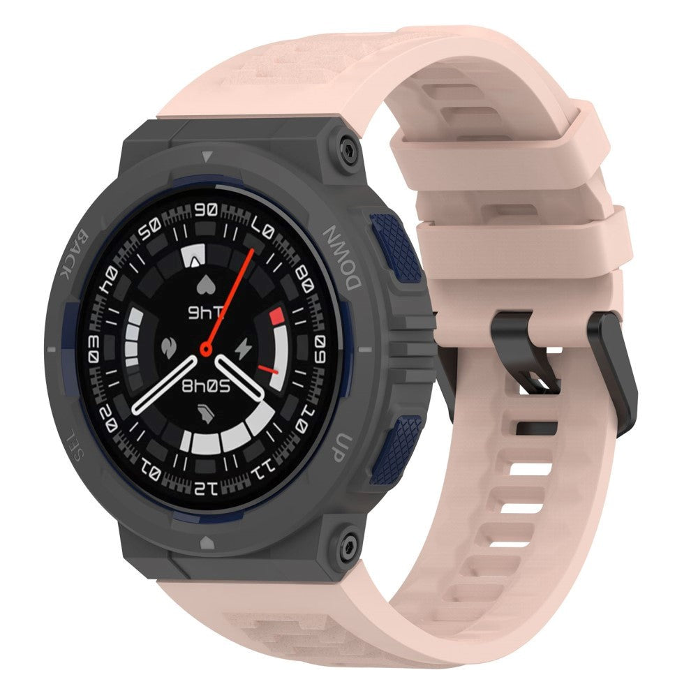 Amazfit Active Edge Silikonstropp inkl. Pinner - Rosa