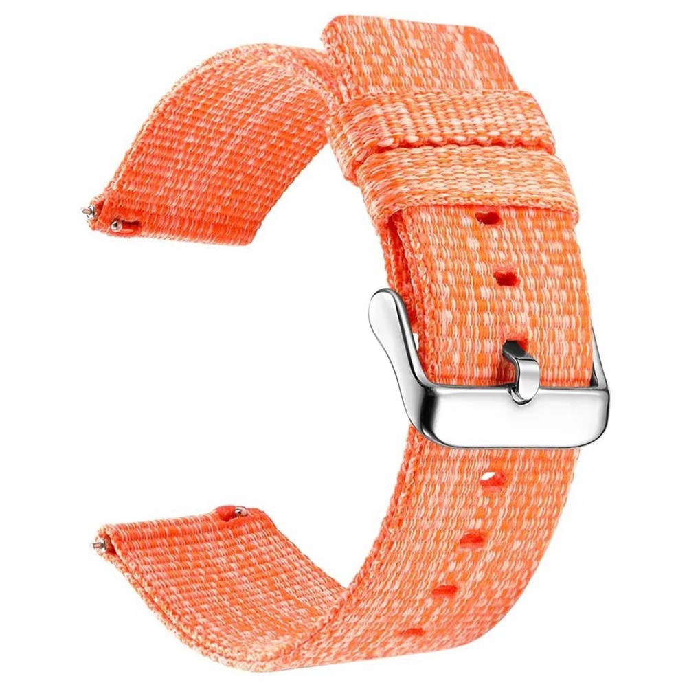 Universell 14 mm nylon smartklokkerem - oransje