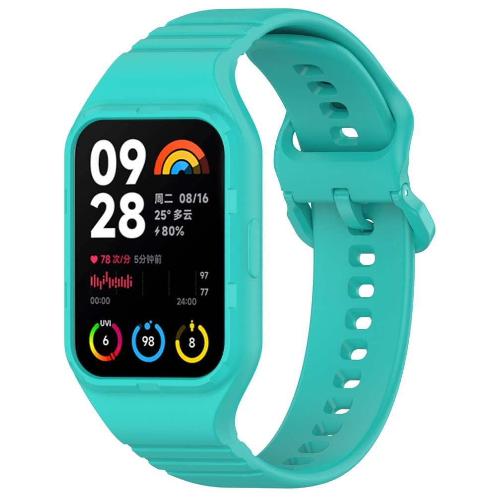 Xiaomi Smart Band 8 Pro Silikone Urrem - Turkis