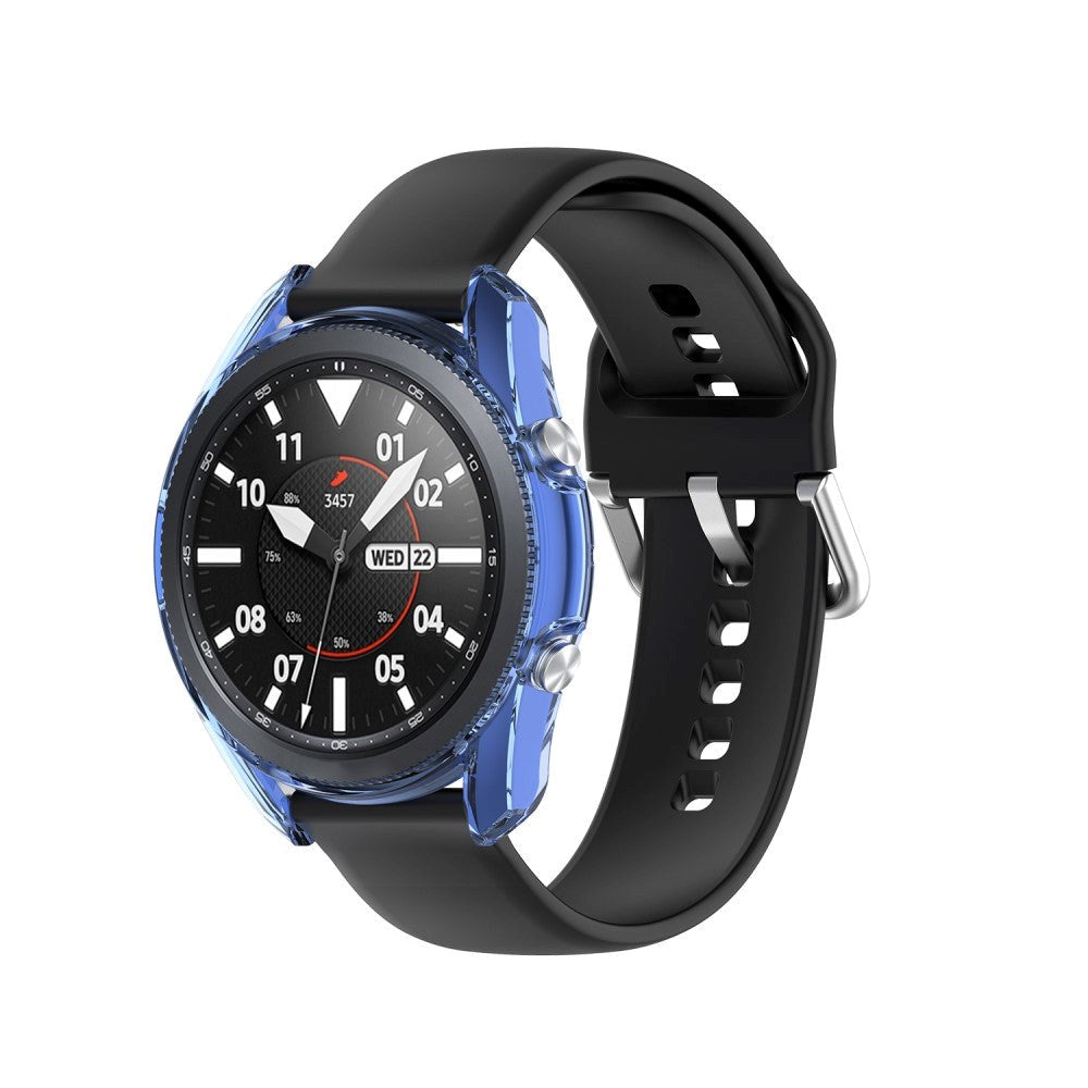 Samsung Galaxy Watch 3 41mm fleksibelt plastdeksel - blå