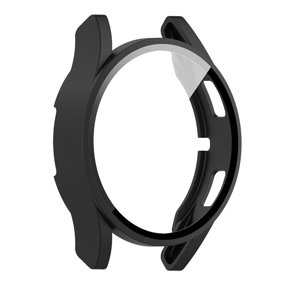 Samsung Galaxy Watch 4 (40 mm) / FE (40 mm) deksel av hardplast m. Innebygd skjermbeskytter - Svart