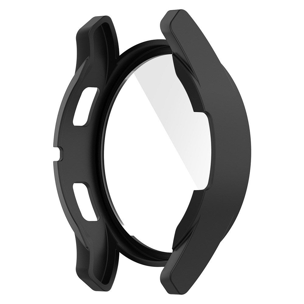 Samsung Galaxy Watch 4 (40 mm) / FE (40 mm) deksel av hardplast m. Innebygd skjermbeskytter - Svart
