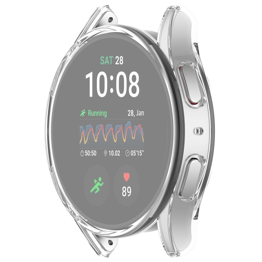 Samsung Galaxy Watch 7 (40 mm) Gjennomsiktig Fleksibel TPU-plastdeksel - Gjennomsiktig
