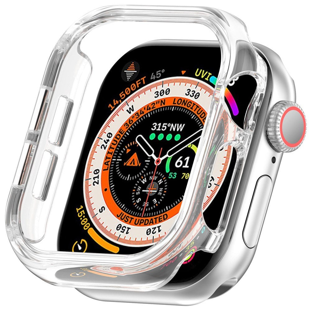 Apple Watch 11 / 10 (42mm) Hårdt Plastik Cover - Gennemsigtig