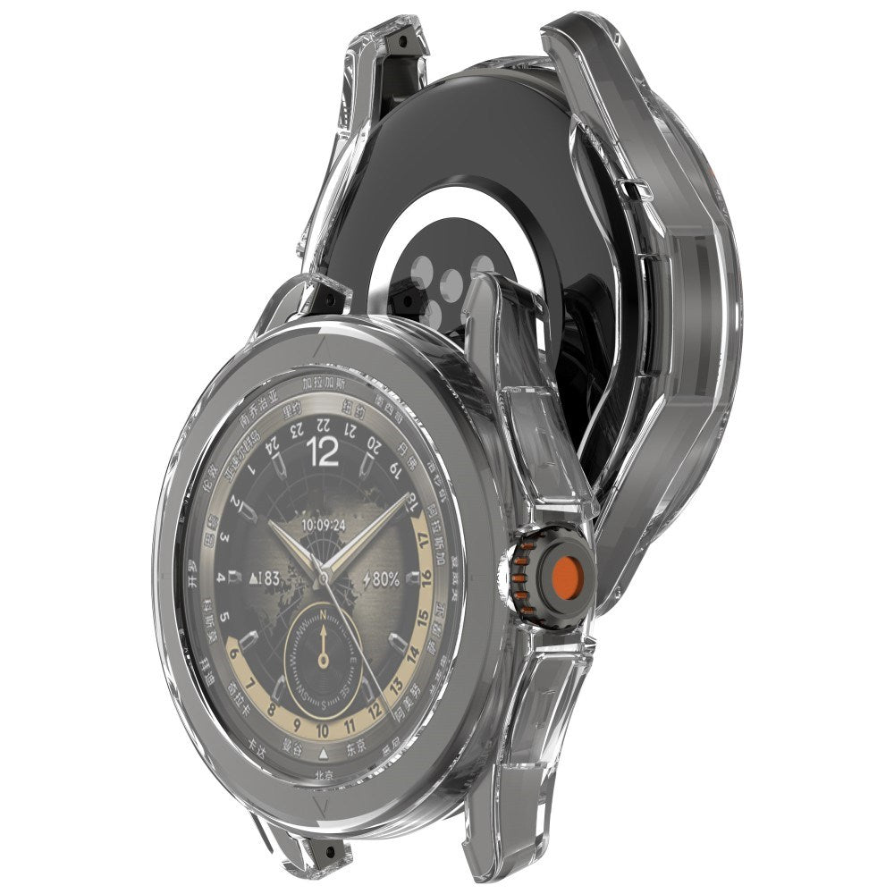 Cover til Xiaomi Watch S4 Sport - Fleksibel Plast - Gennemsigtig