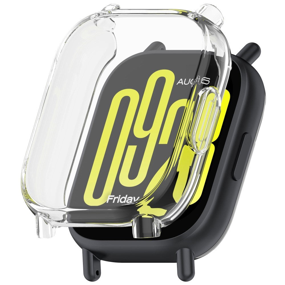 Cover til Xiaomi Redmi Watch 5 Active - Fleksibel Plast - Gennemsigtig