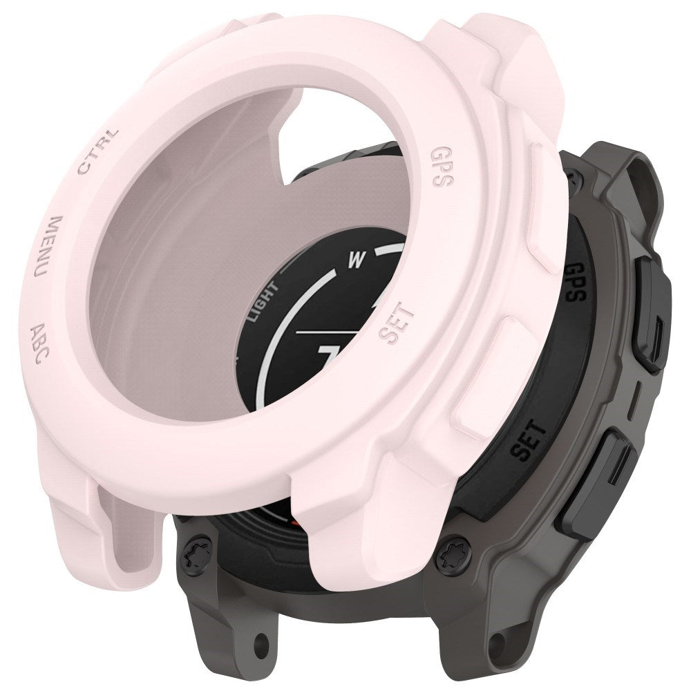 Garmin Instinct E (40mm) - Bumper Silikone Cover - Lyserød