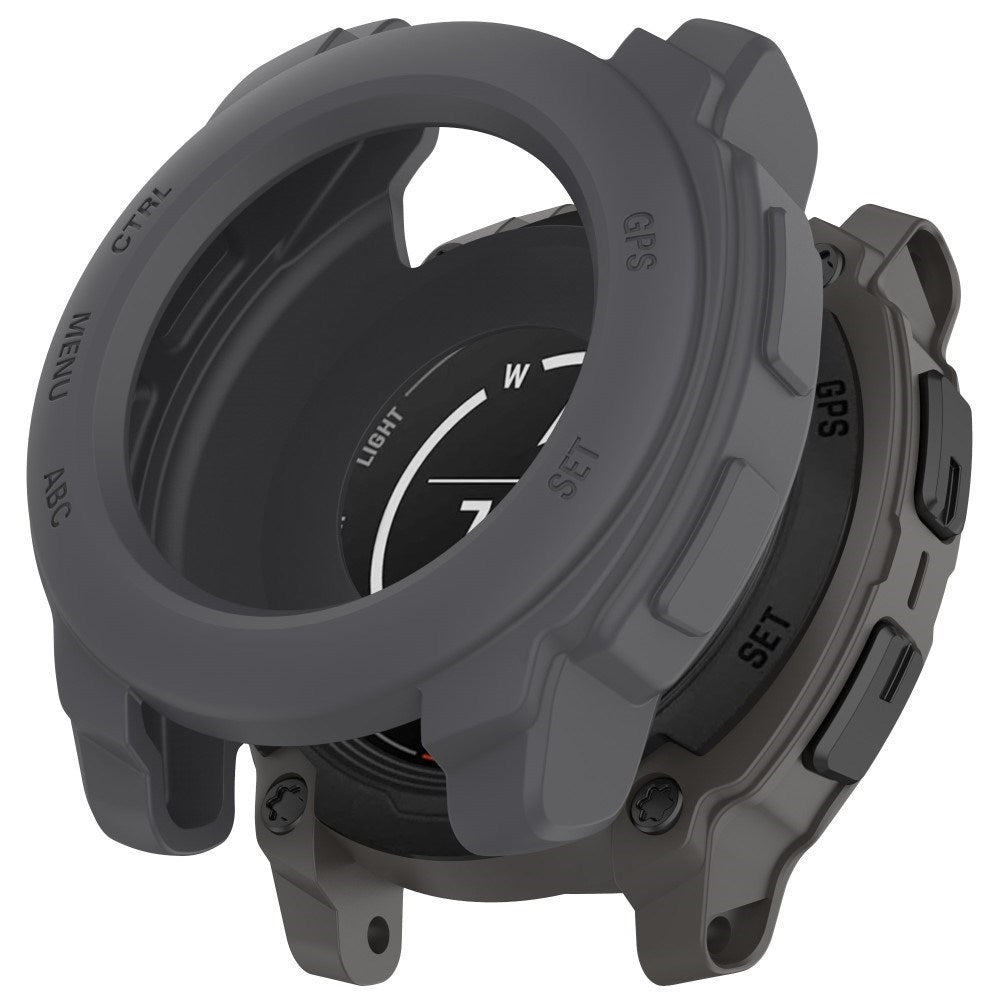 Garmin Instinct E (40mm) - Bumper Silikone Cover - Grå