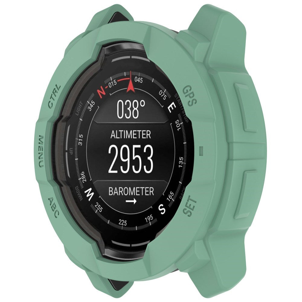 Garmin Instinct E (45mm) - Bumper Silikone Cover - Grøn