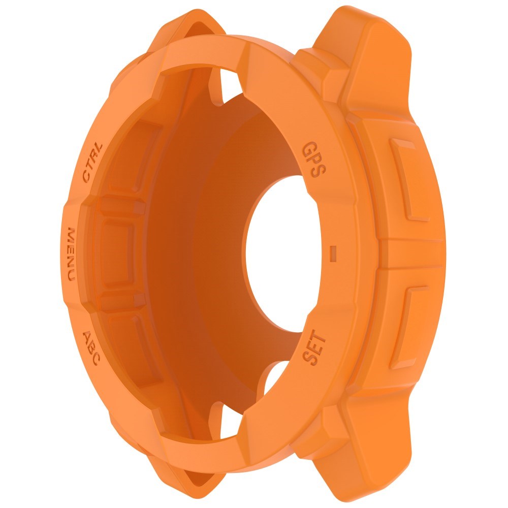 Garmin Instinct 3 AMOLED / Solar (50mm) - Bumper Silikone Cover - Orange