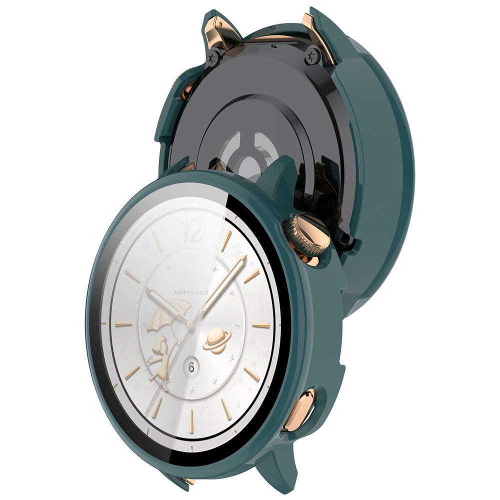 OnePlus Watch 3 (43mm) Cover m. Indbygget Skærmbeskyttelse - Grøn