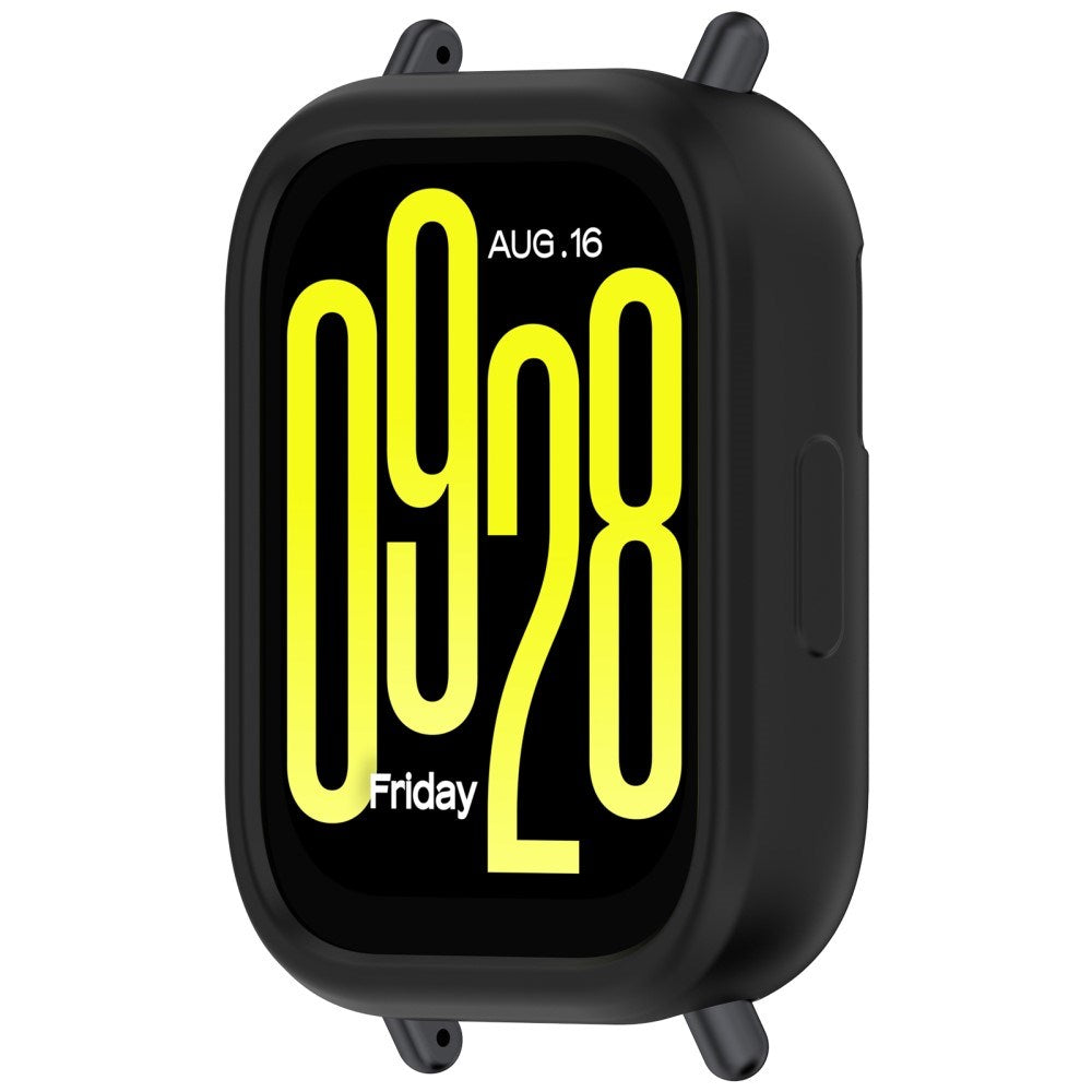 Xiaomi Redmi Watch 5 Lite - Bumper Silikone Cover - Sort