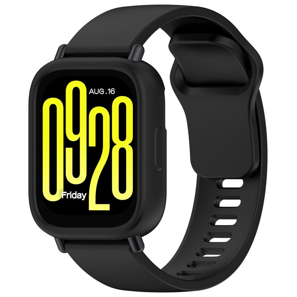 Xiaomi Redmi Watch 5 Active - Bumper Silikone Cover - Sort