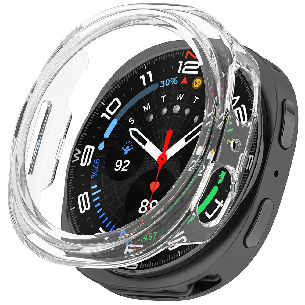 Samsung Galaxy Watch 8 (44mm) Plastik Beskyttelsescover - Gennemsigtig
