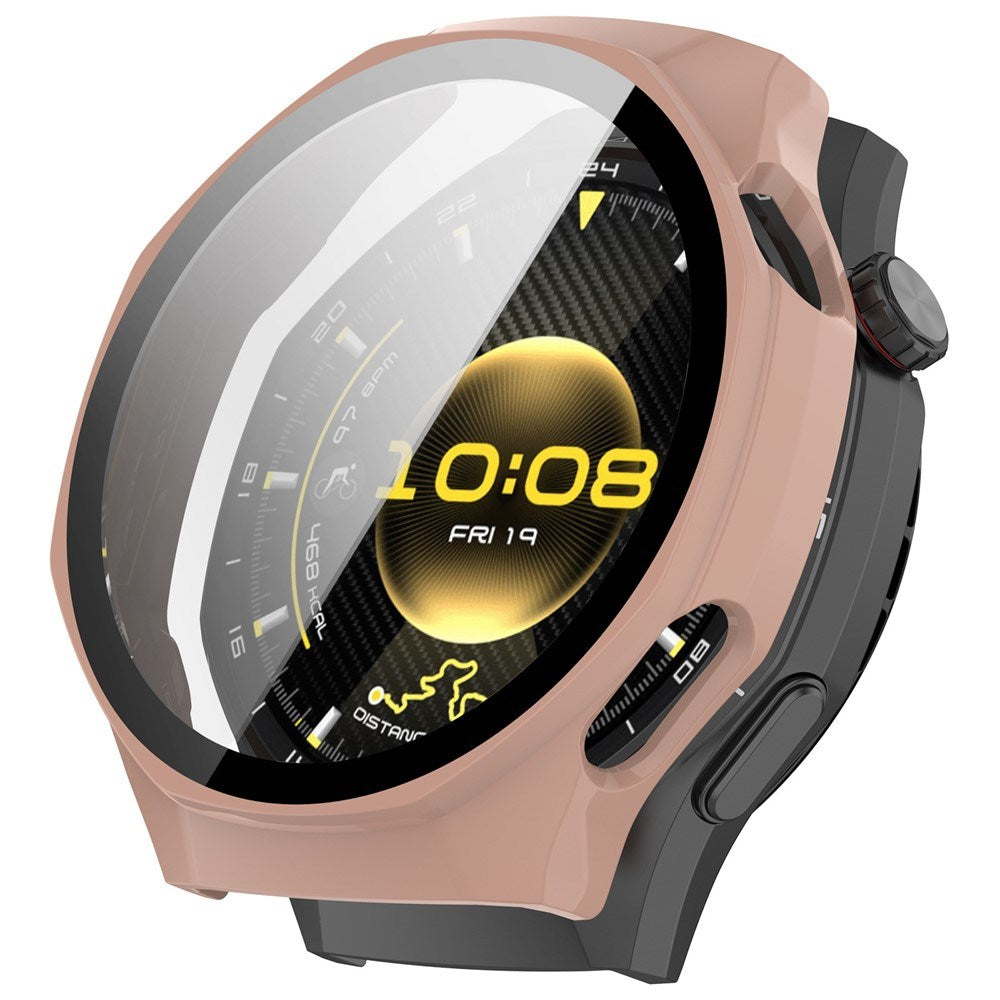 Huawei Watch GT 6 Pro (46mm) Cover m. Skærmbeskyttelsesglas - Lyserød