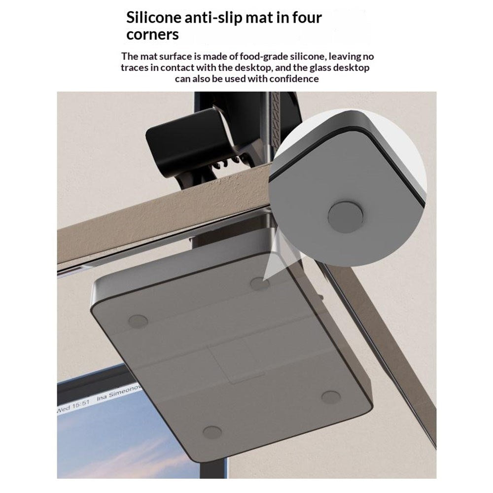 Universal Holder til Spillekonsol - 8 x Pladser - 3 x USB-A Stik - Sort