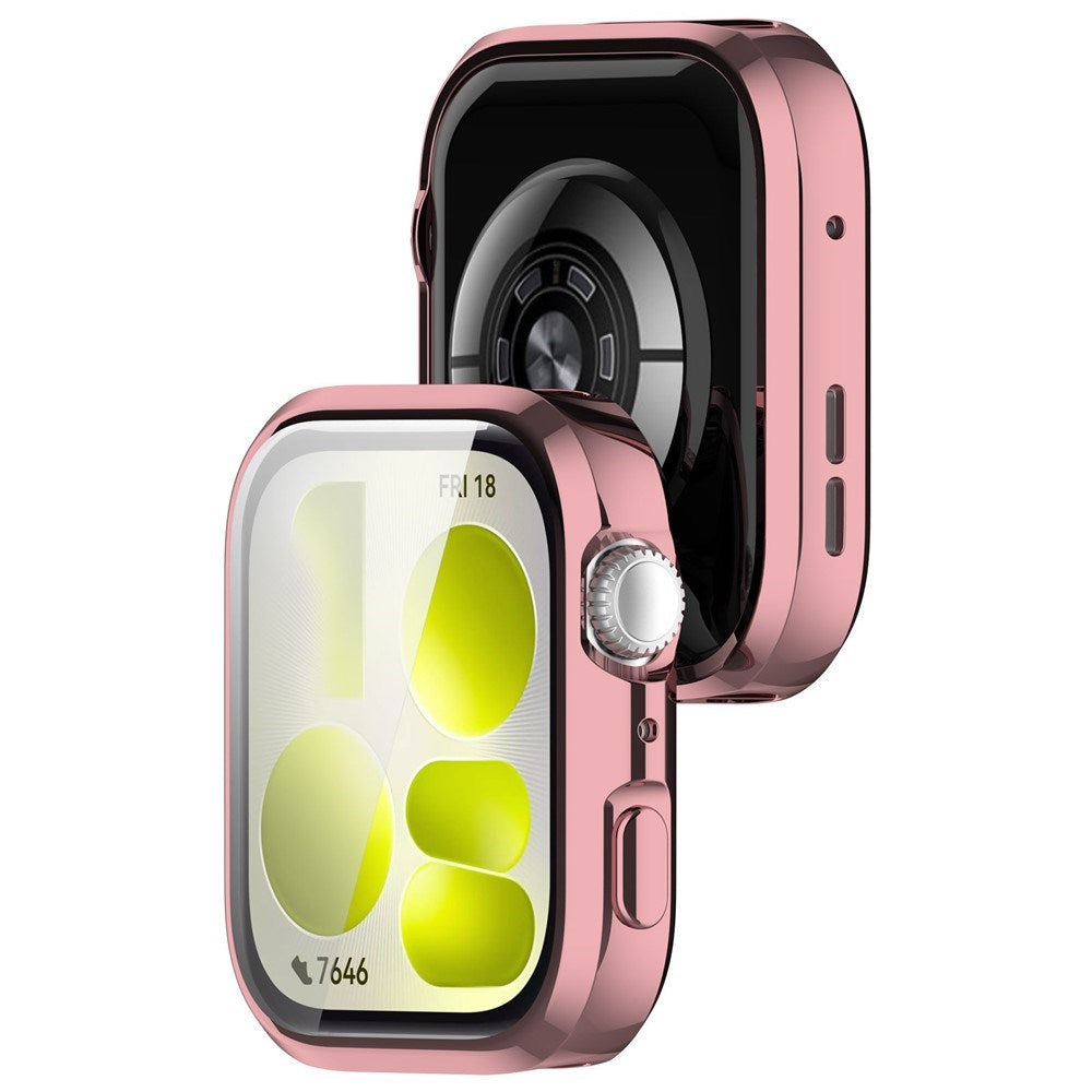 Huawei Watch Fit 5 Fleksibelt Plast Cover - Full Fit - Lyserød