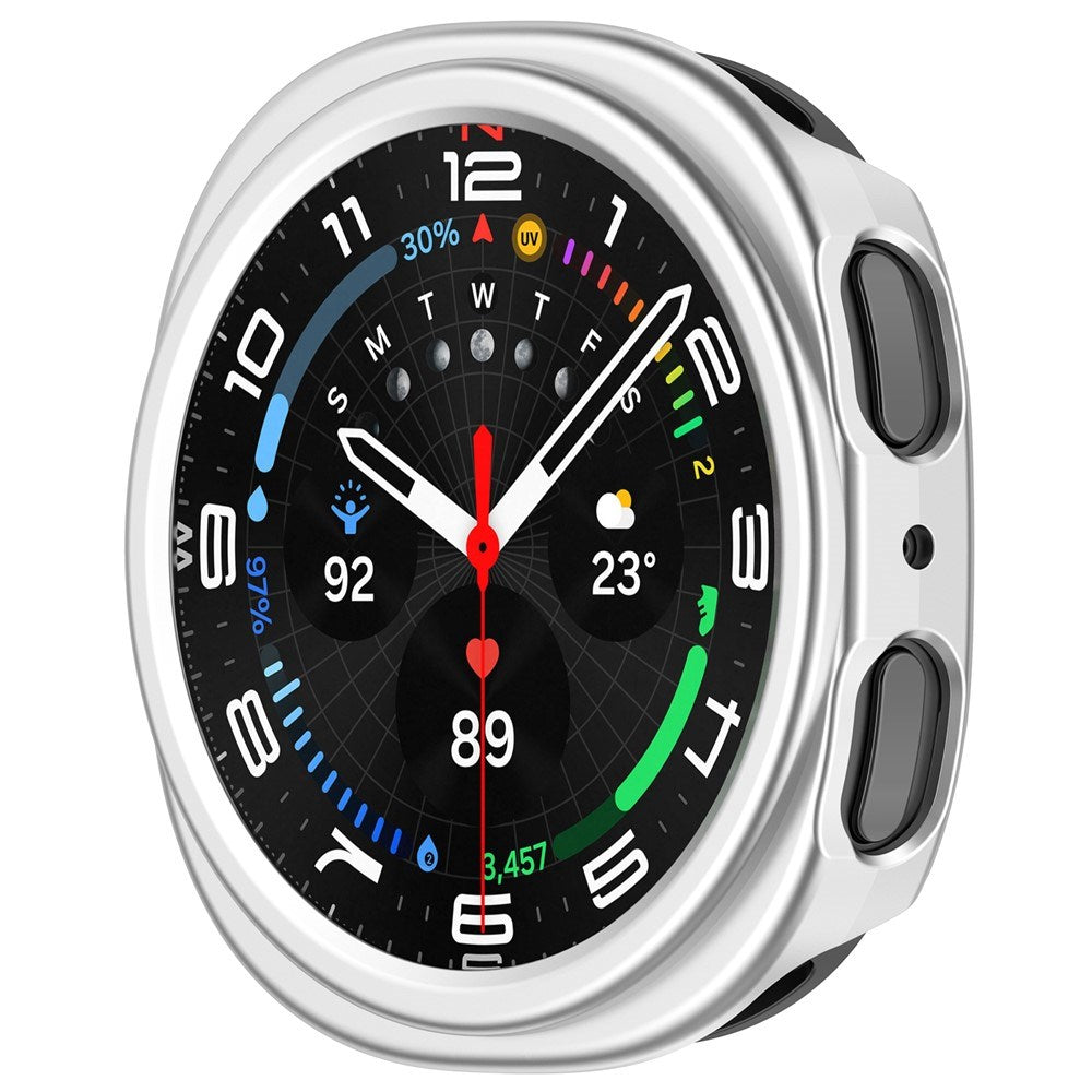 Samsung Galaxy Watch 9 (44mm) Hårdt Plastik Cover - Sølv