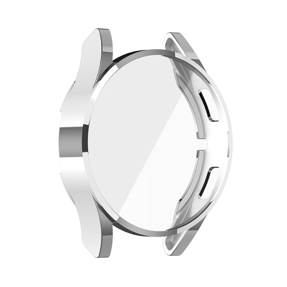 Samsung Galaxy Watch 4 (40 mm) deksel i hardplast m. Innebygd skjermbeskytter - Sølv