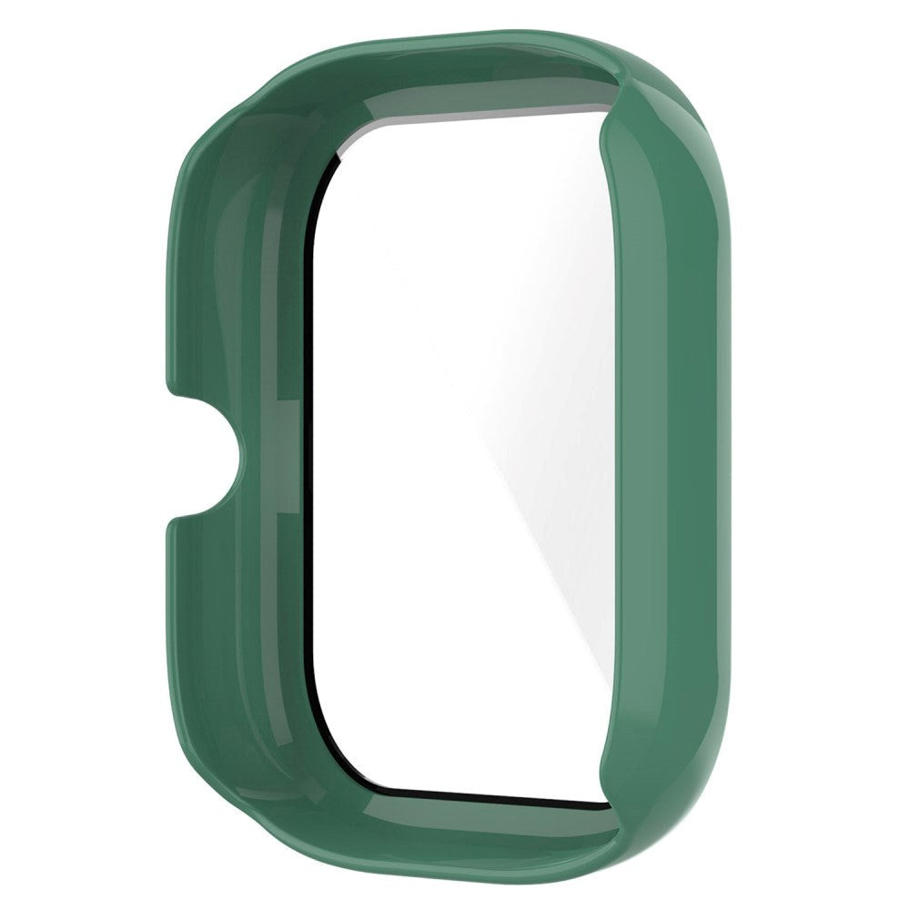 Amazfit Bip U / Bip U Pro Hard Plastic Case m. Innebygd skjermbeskytter - Grønn