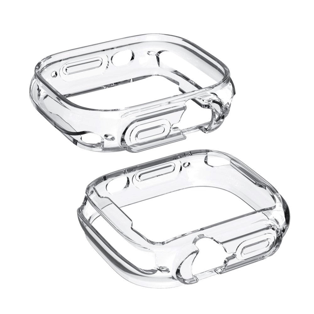 Apple Watch Ultra 1/2 (49 mm) fleksibelt TPU-plastdeksel – gjennomsiktig