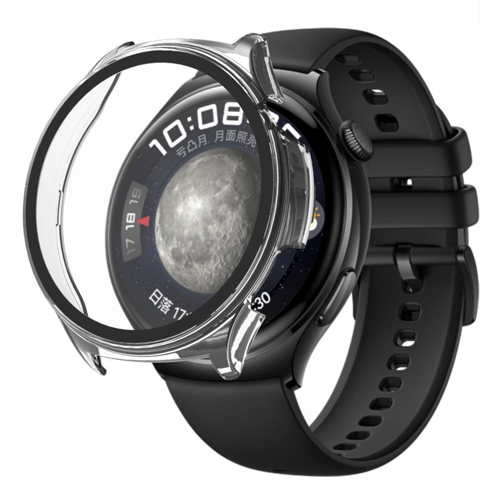 Huawei Watch 4 plastdeksel / skjermbeskytter - Gjennomsiktig