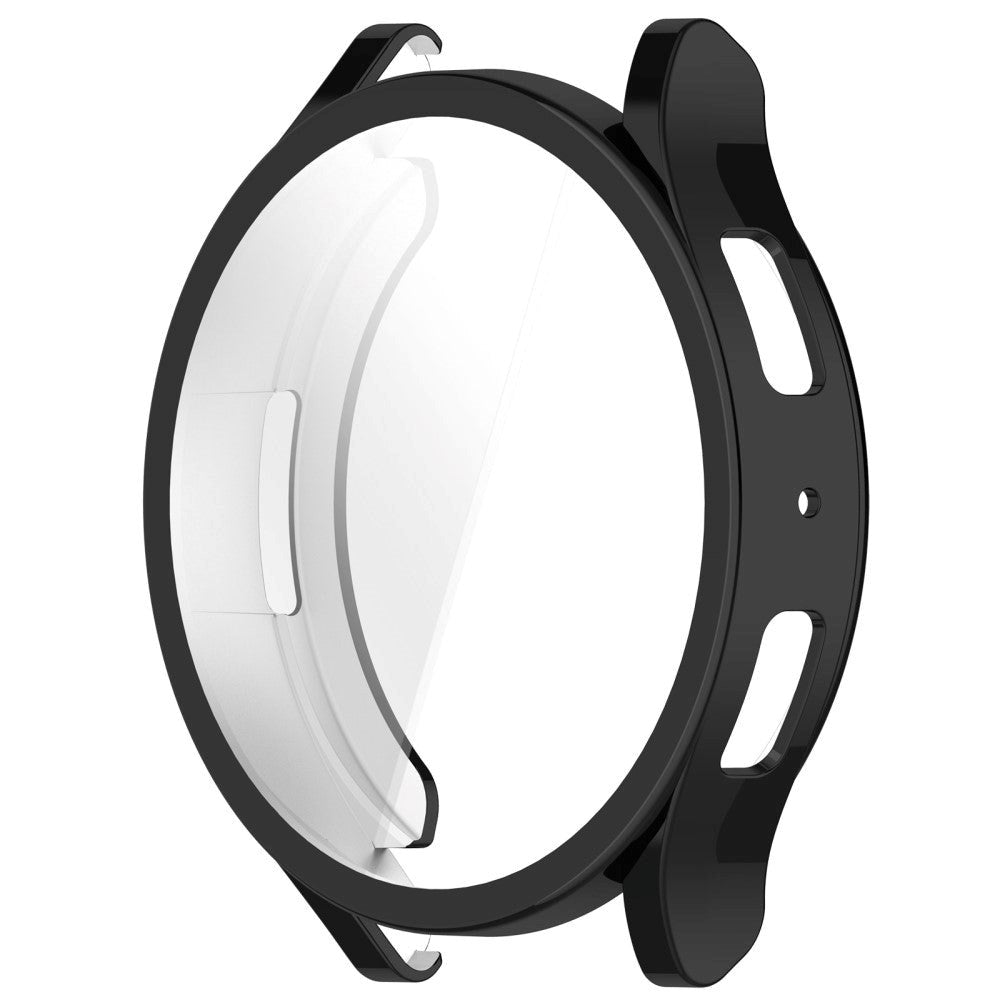 Samsung Galaxy Watch 6 (40 mm) fleksibelt plastdeksel m. Innebygd skjermbeskytter - Svart