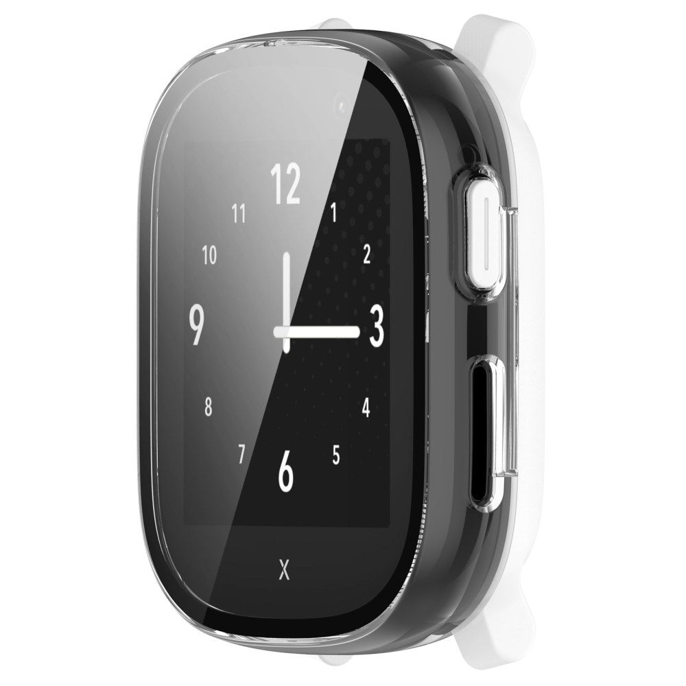 Xplora X6Play deksel av hardplast m. Innebygd skjermbeskytter - Gjennomsiktig