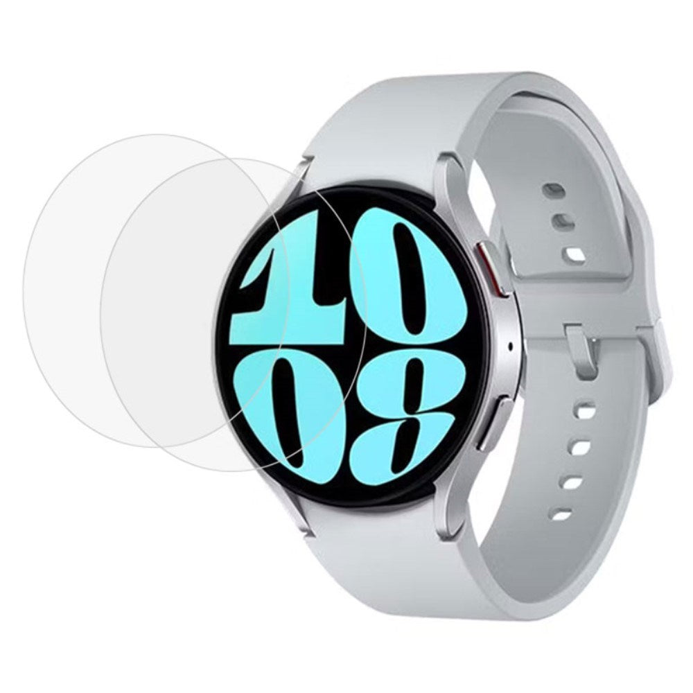 Samsung Galaxy Watch 7 (40mm) Plast skjermbeskytter - 2 stk. - Gjennomsiktig